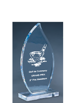 troph&eacute;e plexiglass luxe